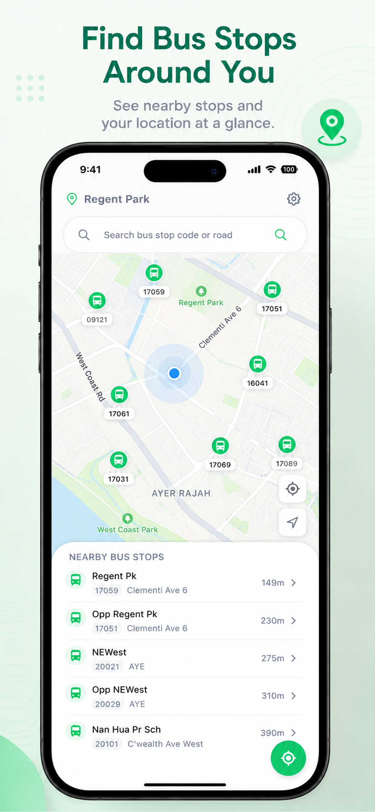 Nearby Map View